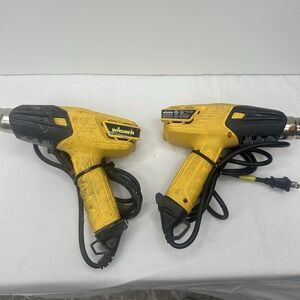 Lot Of 2 WAGNER Dual Temperature Heat Gun TESTED WORKS Double Insulated 2363333